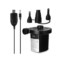 Vkemall Taşınabilir Şarjlı Hava Pompası - Yatak, Şişme Eşyalar İçin Pratik Ve Küçük Boyutlu