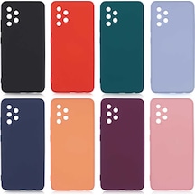 Samsung Uyumlu Galaxy A32 4G Kilif Içi Kadife Disi Mat Lansman Kapak 502983620