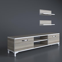 Kenzlife televizyon sehpası berlin 150 crd tv ünitesi raflı