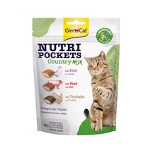 Gimcat Nutri Pockets Country Mix Yetişkin Kedi Ödülü 150 G