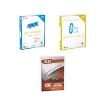 2027 2027 Tyt Üçdörtbeş Matematik Soru + Paragraf Sıfır Risk + Anla Kazan Paragraf Deneme 3'lü Set
