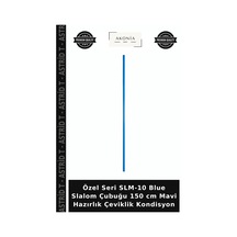 Özel Seri Slm-10 Blue Slalom Çubuğu 150 Cm Mavi Hazırlık Çeviklik Kondisyon