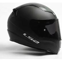 Ls2 Rapid 2 Mat Siyah Full Face Motosiklet Kaskı Siyah Vizörlü