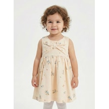 Xo Kids Kız Çocuk Elbise 1-4 Yaş 71602 KREM