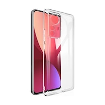 Ally Xiaomi 12 Pro Kılıf Kamera Korumalı Ultra İnce Şeffaf Silikon Kılıf- 5775
