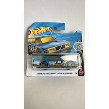 Hot Wheels Volvo 240 Drift Wagon Mavi