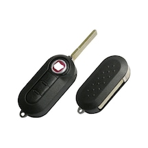Lüx 1.sınıf Doblo Linea Albea Punto Uyumlu 3 Tuşlu Kumanda Kabı , Fiat Anahtar Kabı , Anahtarlık