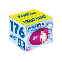 Molfix Külot Bebek Bezi Beden:5 12-17kg Junior 176 Adet Avantaj 4'lü