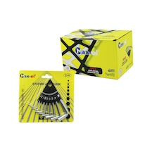 Gold Alyan Anahtar Seti Takım 9 Adet Mini Kısa Üçgen Stand Askılık - 24'li Paket