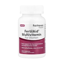 Fairhaven Health Fertilaid Multivitamin For Women With Methylfolate Vitex, & Red Clover 90 Capsules