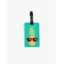 Koton Ananas Şekilli Bavul Etiketi Yeşil 6sak71239aa