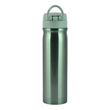 Çelik İçli Matara 500ml Pastel Yesil Açık Beyaz