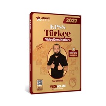 Yediiklim 2027 Kpss Türkçe Atölye Video Ders Notları - Yusuf Bayraktar