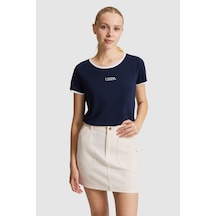 U.S. Polo Assn. U.s. Polo Assn. Kadın Lacivert Tişört 50323547-vr033
