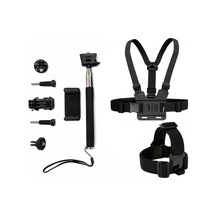 Aksiyon Kamera Ve Telefon Tutucu Göğüs Askısı, Kafa Askısı, Selfie Çubuğu, 9 Parça, Gezi Seyahat Ve Sürüşlerde Kullanmak İçin Insta360 X3, X2, X4, X5, One Rs, Go 3, Evo İle Uyumlu Kgb9