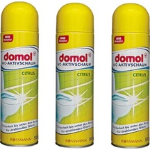 Domol Tuvalet Temizleyici Köpük Limon Özlü 3 x 500 ML