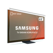Samsung Uyumlu 65q80c Tv Ekran Koruyucu 65" İnç Kırılmaz Qe65q80catxxu