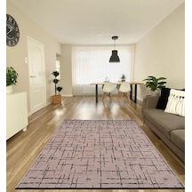 Çam Halı Bodrum Bdrr 119 Bej Özel Latex Kaymaz Tabanlı Kilim