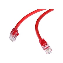 Flaxes Fnk-6003k Cat6 30cm 23awg Kırmızı Network Kablo