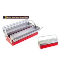 Eltos EMC523 Metal Takım Çantası 52*3 52 Cm 3 Gözlü