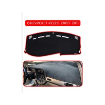Chevrolet Rezzo 2000-2011 Torpido Koruma Halısı Kırmızı Kenar