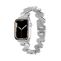 Kilifone -  Apple Uyumlu  Watch  38mm - Kordon Metal Strap Kayış Krd-80