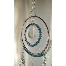 Lumiere Kristal Güneş Yakalayıcı , Kristal Dekor Kristal Obje Lüks Hediye Suncatcher , Raibow Tek Parça