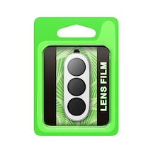 Newface - 159 - Samsung Galaxy Uyumlu A17 Raze Metal Kamera Lens - Csmo-tex - - Gümüş