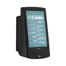 Reklamlı Köpük Dispenseri (Siyah)