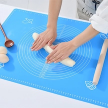 Silikon Hamur Açma Matı 40x50 Cm Büyük Boy Silikon