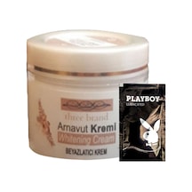 Süper Arnavut Kremi 100 Ml Cilt Renk Açıcı Masaj Bakım Kremi 1 Adet Jel İle