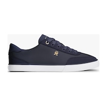 Tommy Hilfiger Th Chıc Low Vulc Kadın Mavi Sneakers - Fw0fw09391