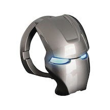 Start Stop Çerçevesi Koruyucu Kapak Metal Iron Man Gri