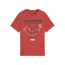 Puma 68514415 Mid90s Graphic Tee I Çocuk Spor Tişört KIrmızı
