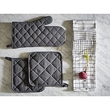 Tencere Tutucu 21 X 21 Cm Gri Çok Renkli