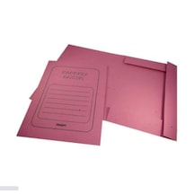 Özkan Kapaklı Dosya Karton 5 Adet Pembe Telsiz
