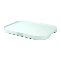 Tepsi Beyaz - Kırmızı 36 X 30 X 10 Cm Çok Renkli