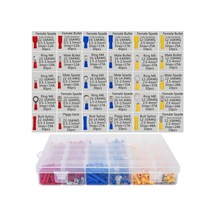 Honmex 720 Adet T2 Bakır Islak Bağlantı Terminali Seti - Sarı,kırmızı,mavi - Kablolar İçin İletkenlik Artırıcı Uyumlu Bağlayıcılar