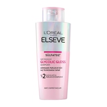 L'oréal Paris Elseve Glycolic Gloss Bakım Yapan Şampuan 200 Ml - 5 Adet Tarı