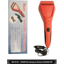 Buz Kazıyıcısı Kırmızı Elektrikli 24v