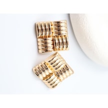 Gold Çelik Küpe 26 Mm Çok Renkli 44210781