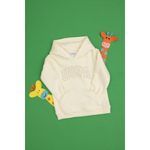 U.s. Polo Assn. Kız Çocuk Sweatshirt 50314311-vr256 İnci