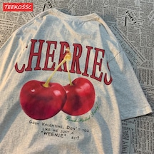 Noıssey Urban Pop Graphic Kadın Tişört Koleksiyonukod 5197 Gri