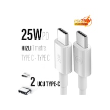 Samsung Uyumlu M22 M51 M31s M32 M23 M33 Şarj Kablosu 25w Hızlı Type-c Kablo