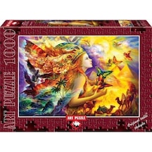 Art Puzzle Kelebeğin Rüyası 1000 Parça Puzzle 68x48 Cm 4356
