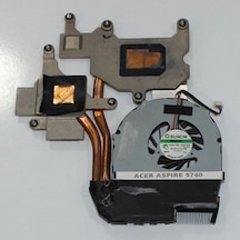 Acer Uyumlu Aspire 5740 Soğutucu Fan Bakır Heatsink   Acgkpw39