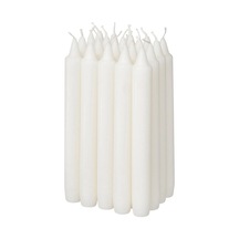 Ikea Nejlıksyren 20'li Şamdan Mumu 2,2 X 19 Cm Beyaz