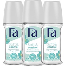Fa Soft&Control Roll-On Deodorant 50 ML x 3