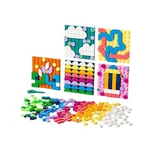 Dots Yapıştırılabilir Kare Parçalar Paket 41957-6 Yaş Ve Üzeri Çocukların Tasarımlarını Paylaşması İçin Kişiselleştirilebilir Kanvas Yapım Seti 486 Parça