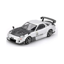 Mini Gt 1/64 Mazda Rx-7 Re-amemiya Silver Metallic